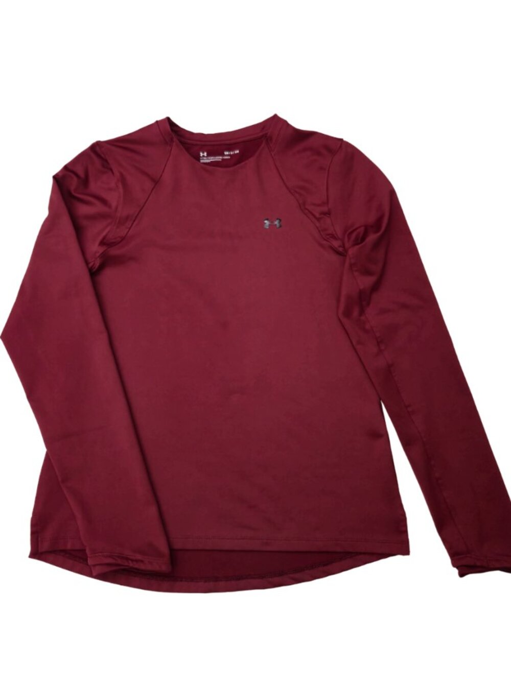 Under Armour Cozy Crew Shirt Womens S Fitted Thumbholes ColdGear